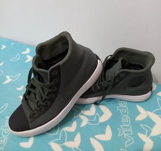 Converse All Star - Scarpe alte verde oliva