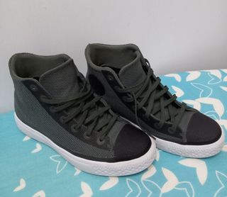 Converse All Star - Scarpe alte verde oliva