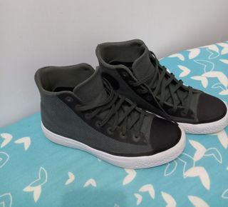 Converse All Star - Scarpe alte verde oliva