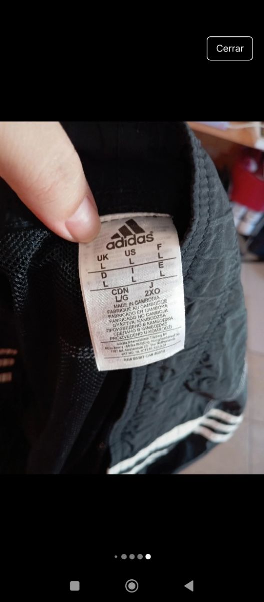 Bañador Adidas Hombre L- negro 