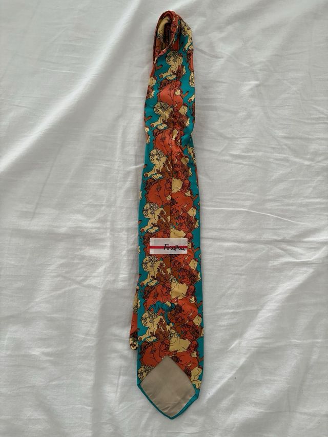 Cravatta Uomo Forattini Vintage Seta
