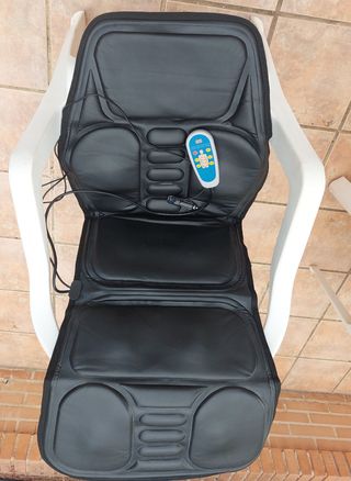 ASIENTO MASAJE Y CALEFACTOR COCHE