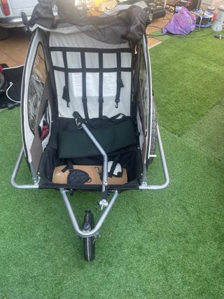 Remolque bici 2 plazas