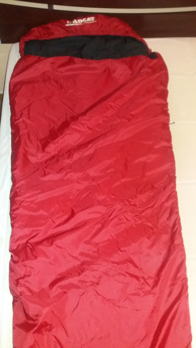 Saco dormir Wildcat rojo