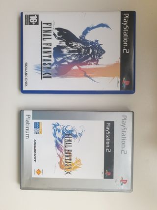 Pack Final Fantasy PS2 (RPG)
