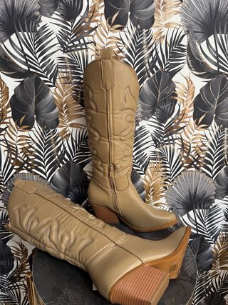 Stivali Cowboy beige 36 39