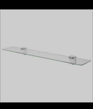 Estante baño cristal - metal Ikea