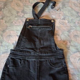 Salopette Jeans H&M neri