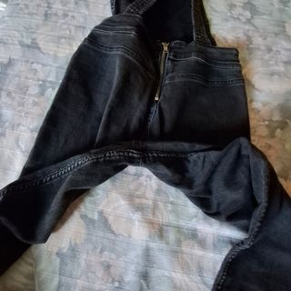 Salopette Jeans H&M neri