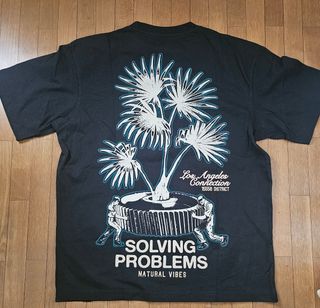 Camiseta Pull&Bear Negra Talla S