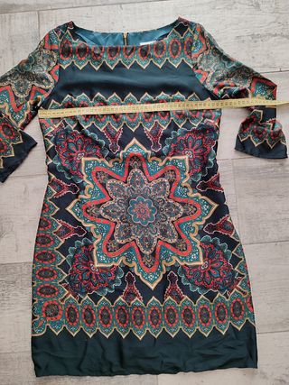 Vestido estampado boho chic