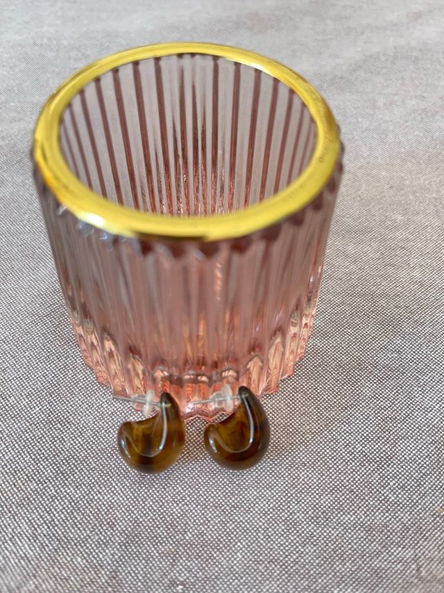 Pendientes de resina – Forma de gota efecto ámbar