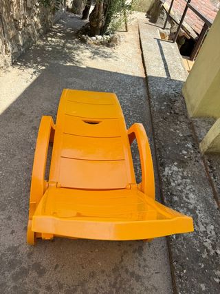 Hamaca Plegable Naranja