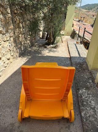 Hamaca Plegable Naranja