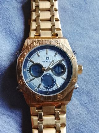Reloj Skylin dorado