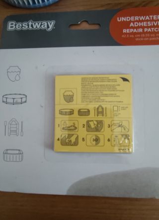 Kit piscina INTEX: filtro, cloro, parches