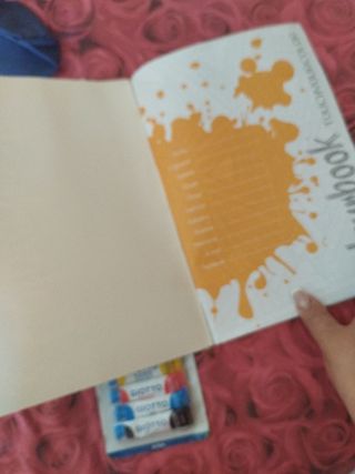 Set Disegno: Pastel, Pennello, Quaderno forbici pe