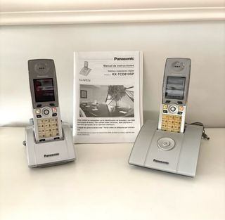 2 TELEFONOS INALAMBRICOS PANASONIC