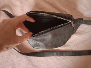 Riñonera Gris pequeña - Bolso cintura