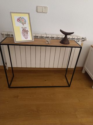 Estantería moderna metal-madera