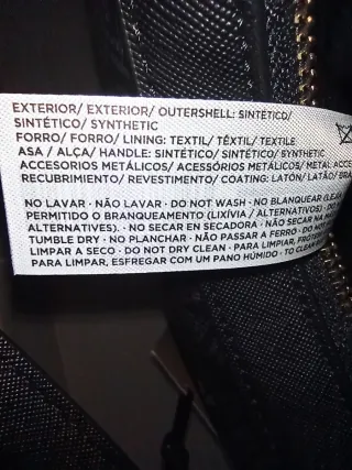 Bolso piel lujo Latouche - Negro y Marrón