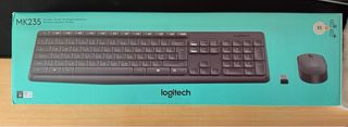 Teclado y ratón Logitech MK235 - Negro/Gris