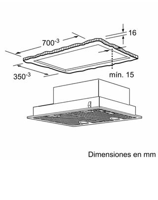 CAMPANA GRUPO FILTRANTE DE TECHO BALAY 3BF276NX