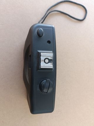 Cámara foto vintage negra