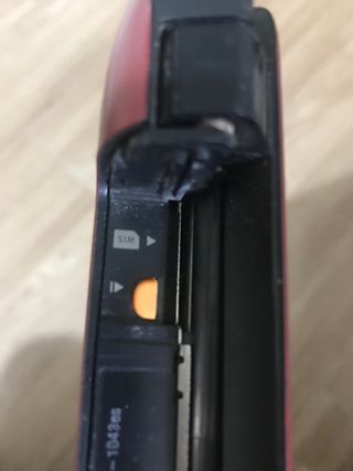 Portátil HP pequeño rojo