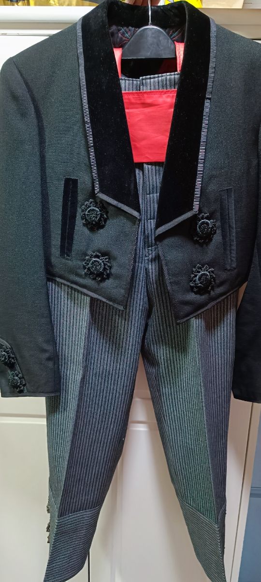 Traje corto campero hombre