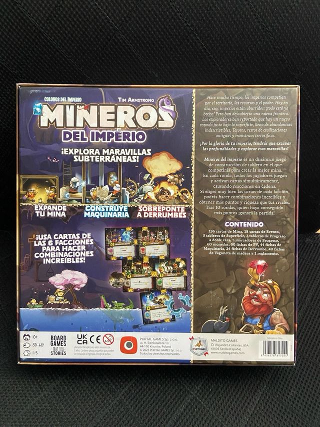 Mineros del Imperio: Juego de Mesa