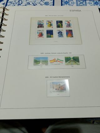 Hojas edifil España 2005-2006