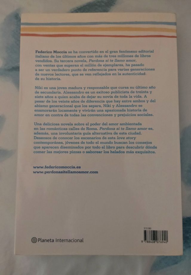  Perdona si te llamo amor Federico Moccia 