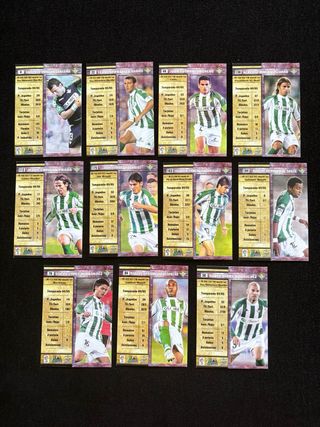 Lote Cromos Real Betis 2005 Top 