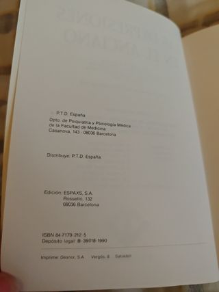 Las depresiones en el anciano