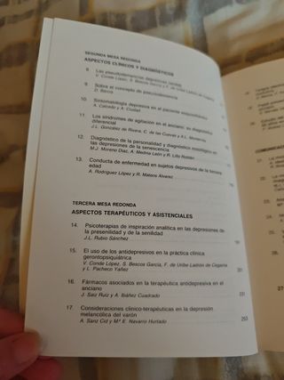 Las depresiones en el anciano