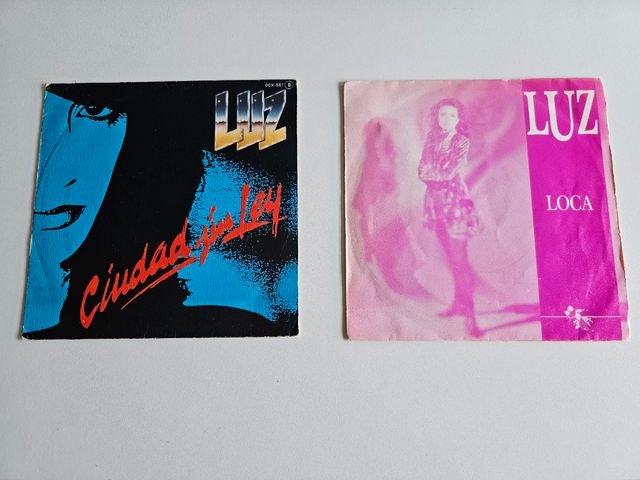 2 Vinilos Luz Casal: Luz & Ciudad de Ley
