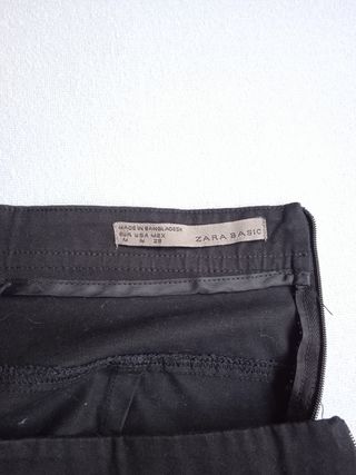 Falda negra mujer T-M