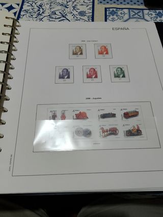 Hojas Edifil España 2005 al 2007