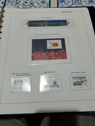 Hojas Edifil España 2005 al 2007