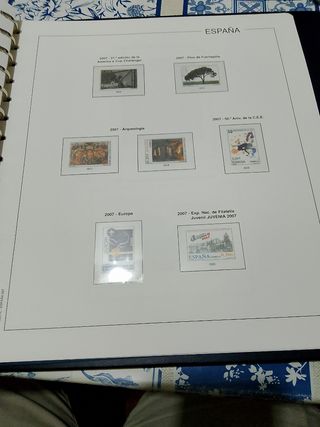 Hojas Edifil España 2005 al 2007