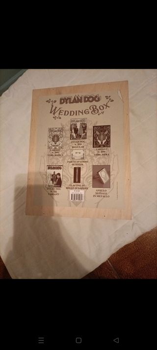 DYLAN DOG WEDDING BOX
