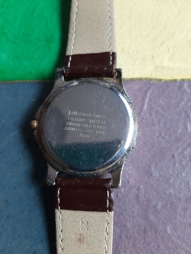 Reloj Orient cuarzo hombre