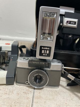 Pack artículos vintage: Olimpia, Olympus, Sony