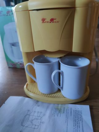 Cafetera eléctrica Eurolux 2 tazas