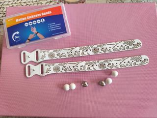 Pulseras antimareo MEIYYI - doradas