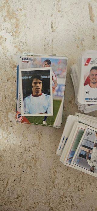 Cromos fútbol: 330+100 antiguos liga este
