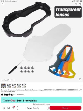 Protector faro BMW R1200GS LC (2014-2023)