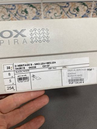 Sandalias GEOX bicolor 38