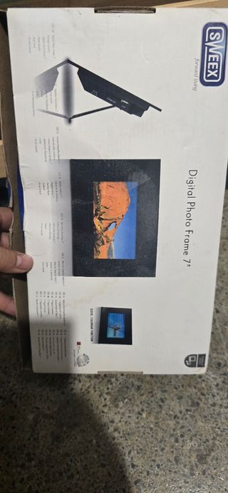 Marco digital Sleek 7" - NUEVO